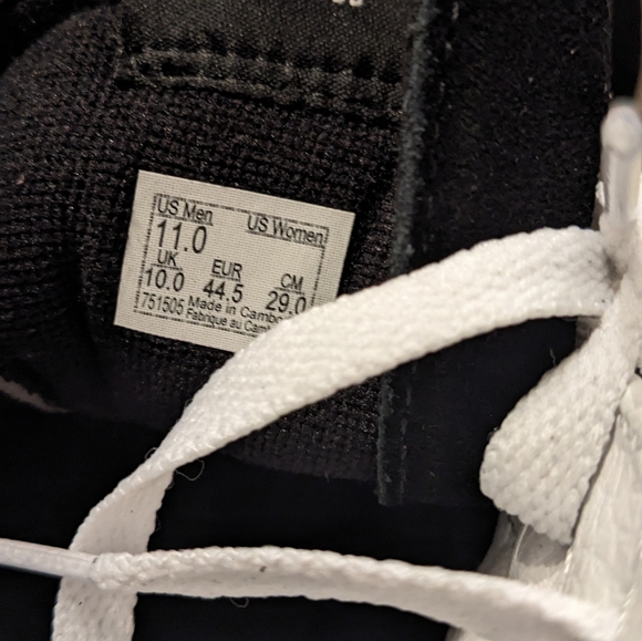 Vans bandana black and white high tops men's 11 - Picture 3 of 7